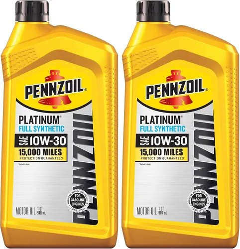 Vista 10 de Aceite de motor completamente sintético Platinum Full Synthetic 5W-30 de Pennzoil (1 unidad, 5 cuartos de galón)