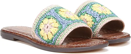 Vista 7 de Sam Edelman Sandalias planas Gracey para mujer Natural Multi