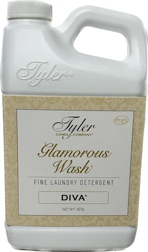 Vista 10 de TYLER CANDLE COMPANY Glam Wash - Detergente para lavandería, Diva 454g, Líquido, 16 Fl Oz con bolsa sachet para secadora IL