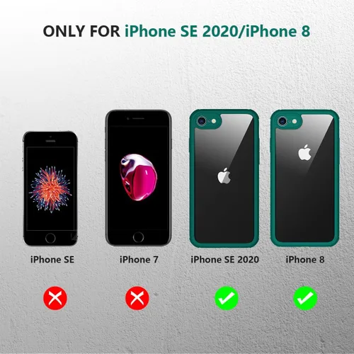 Vista 424 de Miracase Serie de vidrio para iPhone 11 de 6.1 pulgadas, funda protectora de cuerpo completo resistente mejorada con protector de pantalla de vidrio