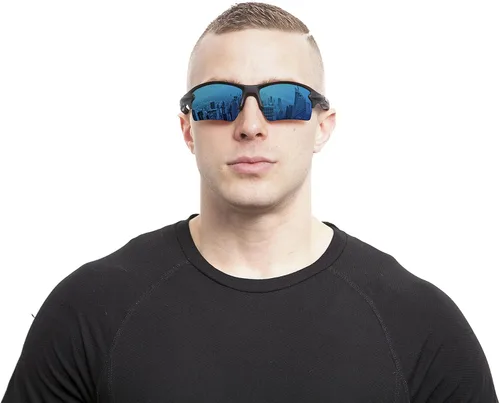 Vista 5 de REKS Gafas de sol polarizadas con hoja de honda - Marco irrompible
