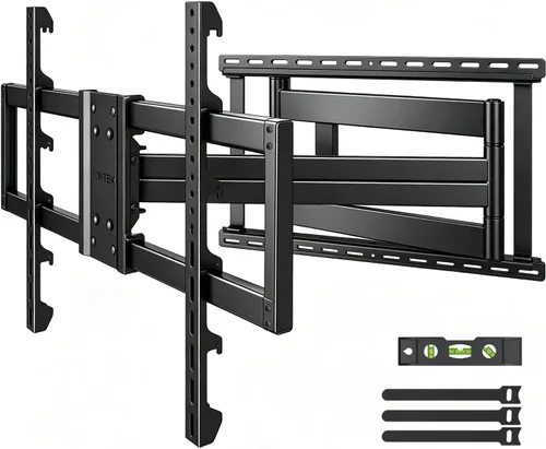 Vista 14 de Suptek - Soporte de pared para monitor de TV de movimiento completo para la mayoría de televisores y monitores de pantalla plana LED LCD de 13 a 43