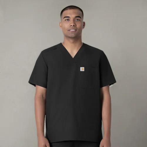 Vista 10 de Carhartt Scrubs C16113 Force Modern Fit V-Neck Top