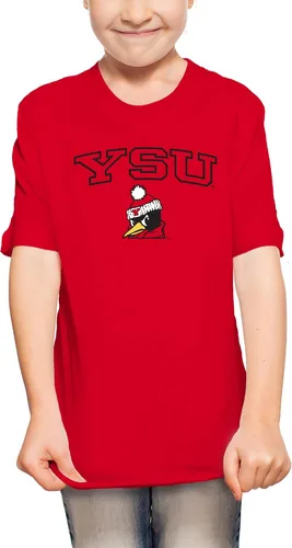 Vista 230 de NCAA Arch Logo, camiseta juvenil color del equipo, universidad - universidad