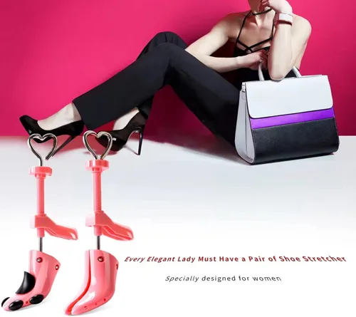 Vista 7 de Parts3A Camilla de zapatos para hombres y mujeres, par de estiradores de zapatos ajustables de 4 vías para estirar la longitud del ancho
