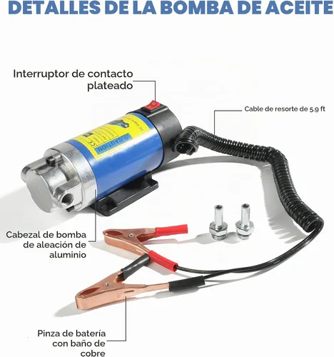 Vista 4 de Bomba extractora de aceite, accesorios de coche, bomba de fluido de transmisión de automóviles, bombas de aceite de motor de repuesto automotriz