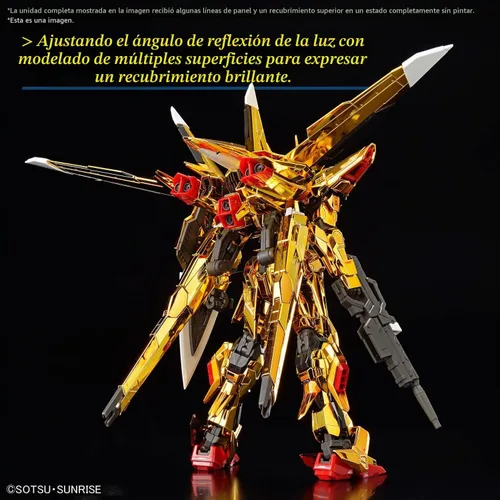 Vista 3 de Bandai Hobby - Mobile Suit Gundam Seed Destiny - #41 Akatsuki Gundam Oowashi Unit RG 1/144 Kit