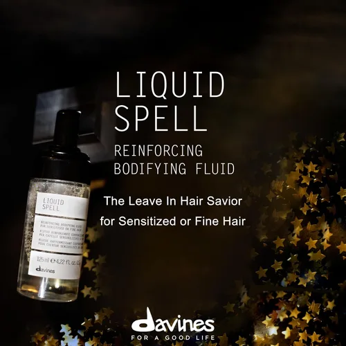 Vista 2 de Davines Líquido corporal de refuerzo de hechizos líquidos, 4.22 fl. oz.