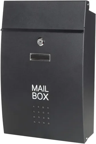Vista 18 de Buzones con Cerradura Montados en la Pared Verticales – Jssmst Buzón de Correo con Cerradura de Llave y Ranura de Depósito de Capacidad Media