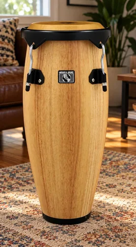 Vista 3 de Latin Percussion Lp Wb2040 World Beat Caribe Conga, Negro