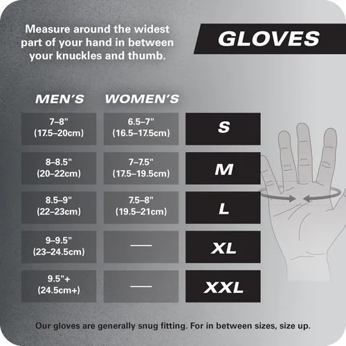 Vista 7 de Guantes Harbinger de Agarre de Entrenamiento 3.0