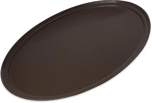 Vista 15 de Carlisle FoodService Products 2500GR2076 Griptite 2 - Bandeja ovalada para servir, 24 x 19 pulgadas, marrón (paquete de 6)