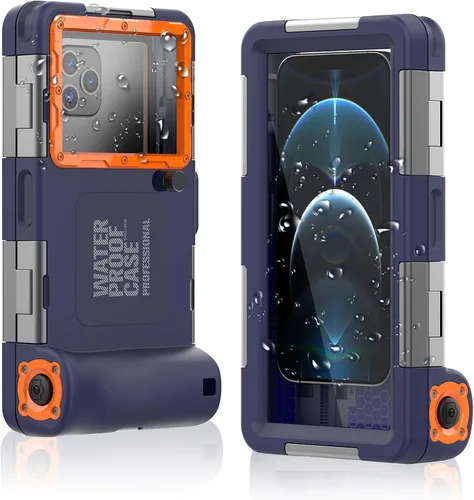Vista 10 de ShellBox Case Funda de buceo de 2ª generación para teléfono/serie Samsung Galaxy, teléfonos universales [4.9-6.9 pulgadas], snorkel [15m/50ft]