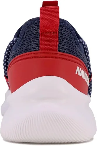 Vista 3 de Nautica - Tenis de deporte para mujer con agujetas, para correr, caminar, casuales.