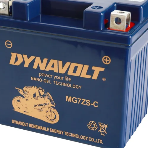 Vista 5 de MG7ZS-C Batería AGM de 12 V 6 AH – Batería deportiva recargable de plomo ácido sellada para ATV motocicleta 50CC-150CC – Reemplaza YTZ7S YTX5L-BS