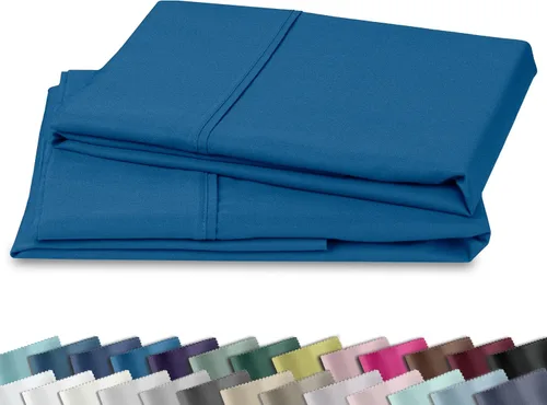 Vista 14 de Fundas de almohada de algodón de 400 hilos 01-Blanco