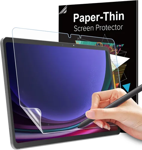 Vista 9 de MoKo Paquete de 1 protector de pantalla para Samsung Galaxy Tab S10 Plus de 12.4 pulgadas 2024/S9 FE Plus 5G/Tab S9 Plus/Tab S7 FE 5G/Tab S8 Plus