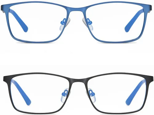 Vista 2 de Gafas de lectura fotocrómicas de transición para hombres y mujeres, lentes de sol cuadrados de negocios, 2 unidades, lentes de sol de lectura