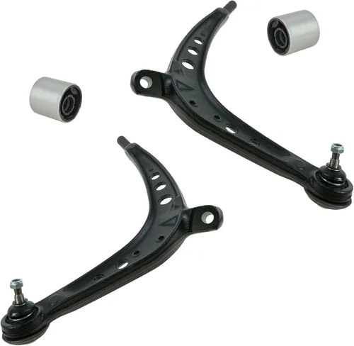 Vista 137 de TRQ Brazo de control superior e inferior del lado del conductor y del pasajero con juego de rótulas compatible con Chevrolet GMC 89-02