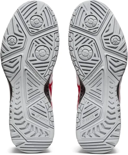 Vista 7 de ASICS Gel-Challenger 12 - Tenis de tenis para hombre, 8.5, blancorojo clásico, blanco, rojo (WhiteClassic Red)
