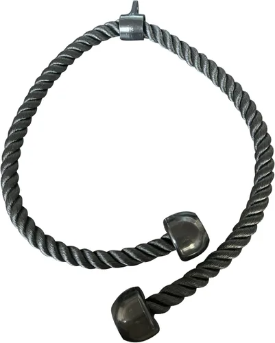 Vista 9 de Cuerda larga de tríceps, accesorio de cuerda desplegable de 47, 55, 63 pulgadas de largo, accesorio de cable de cuerda de tríceps, cuerda de tríceps