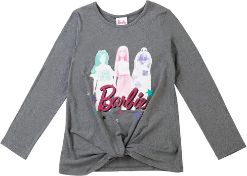 Vista 3 de Barbie Camiseta y leggings con estampado de manga larga anudada 171667Brm Ropa de niña