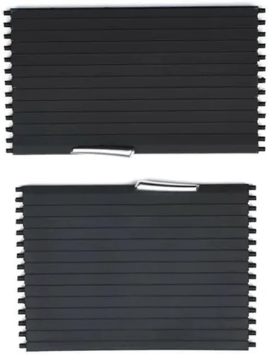 Vista 4 de Cubierta enrollable para consola central, portavasos, cremallera enrollable, persianas deslizantes para BMW X5 E70 2007-2013 X6 E71 E72 2008-2014