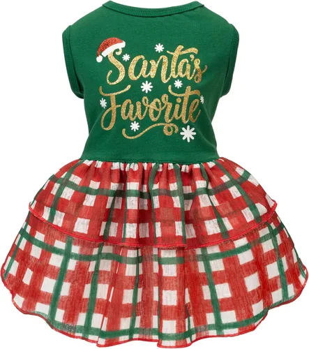 Vista 15 de Fitwarm Ropa de perro 100% algodón American Cutie para el 4 de julio, ropa para perros del Día de los Caídos, vestidos patrióticos, vestido de Cutie