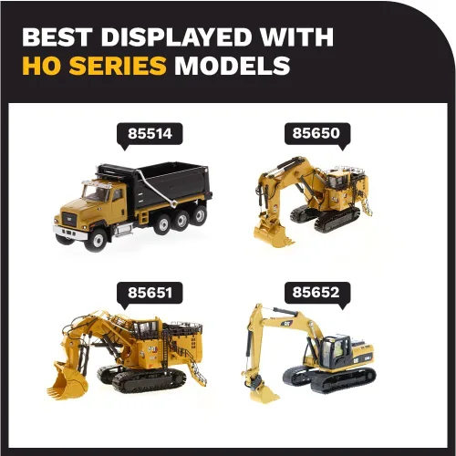 Vista 7 de Pala hidráulica para minería Caterpillar 6060 1:87 Diecast Masters - 85651 - Serie High Line