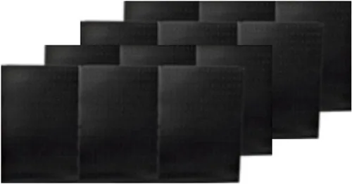 Vista 2 de WallPeg Caja de 12 paneles de tablero de clavijas negras de 24 x 24 pulgadas – Tuff Polypropelene 1/4 pulgadas tablero de clavijas AM 204