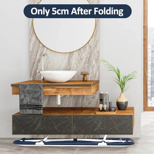 Vista 9 de Bañera plegable portátil extra grande de 55 pulgadas con marco de metal para baño de adultos, bañera plegable de spa para cabina de ducha, baño