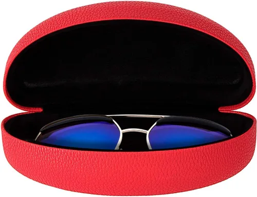 Vista 4 de PG6 FF1 - Funda de piel extra grande para gafas de sol y anteojos de gran