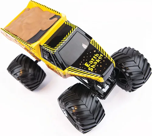 Vista 5 de Monster Jam, Camión monstruo dragón oficial, vehículo fundido a presión, escala 1:24