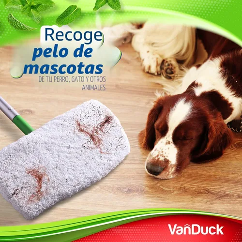 Vista 3 de VanDuck - Almohadillas reutilizables 100% algodón para barredora Swiffer (2 unidades)