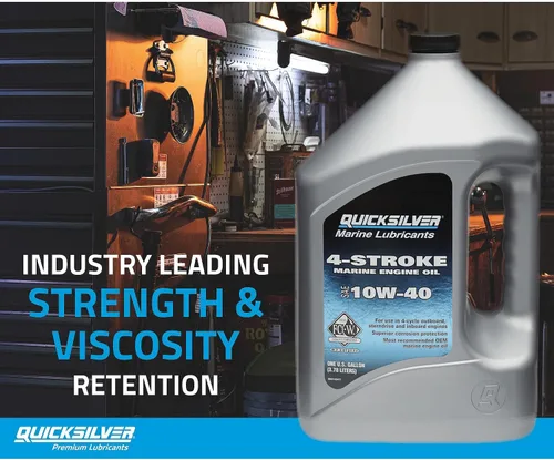 Vista 2 de Quicksilver Aceite de motor marino 10W-40