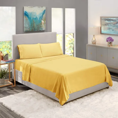 Vista 14 de Juego de 3 piezas, ropa de cama suave de lujo de tejido satinado de 100% algodón de 800 hilos, el mejor juego de 3 piezas de calidad premium, fácil