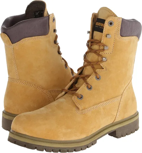 Vista 7 de Wolverine Botas de trabajo impermeables con aislamiento de 8 pulgadas para hombre, Oro, 10.5 W