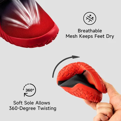 Vista 5 de MANUEKLEAR Zapatos para Peso Muerto - Zapatos de Levantamiento de Pesas para Hombres y Mujeres - Zapatos de Sentadillas de Levantamiento de Pesas