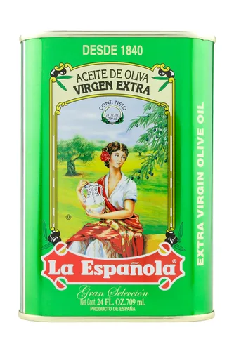 Vista 2 de LA ESPAÑOLA Aceite de oliva virgen extra prensado en frío, 24 onzas