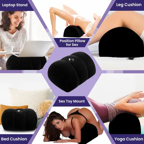 Vista 9 de Dildo Montado Cojín de Dildo Almohada de Posición Sexual para Adultos Muebles Sexuales Juguetes Sexuales para Mujeres Silla de Dildo Montaje