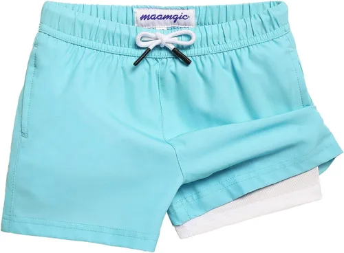 Vista 67 de maamgic Traje de baño para niños con forro de compresión elástico para niño