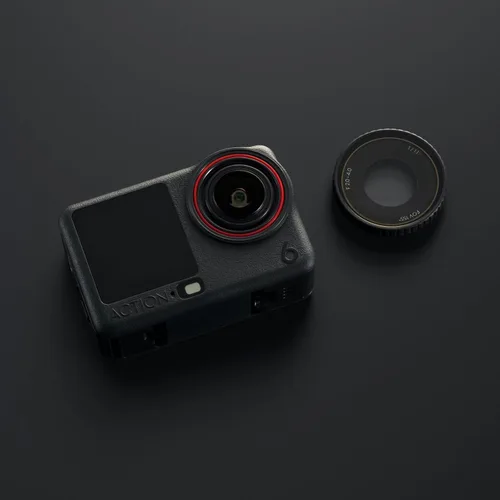 Vista 6 de Osmo Action 6 Glass Lens Cover, Compatibilidad: Osmo Action 6