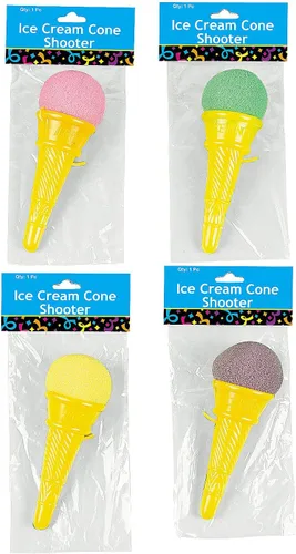 Vista 5 de Juego con forma de helado Ice Cream Shooters 12 por unidad., Negro