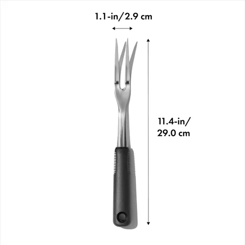 Vista 3 de OXO Good Grips Tenedor de Trinchar de Acero Inoxidable, Talla Única