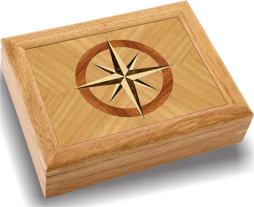 Vista 10 de Joyero de madera para regalar cereza