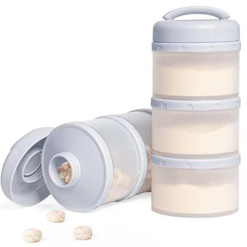 Vista 10 de Termichy - Dispensador de fórmula apilable portátil: contenedor de leche en polvo para llevar