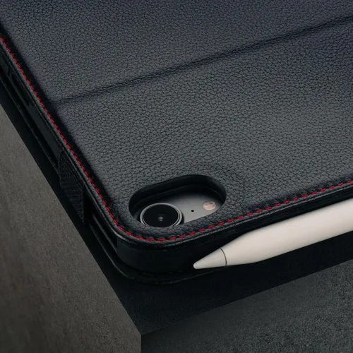 Vista 6 de TORRO Funda compatible con iPad mini 7/6 – Funda de piel auténtica para iPad mini de 7ª/6ª generación (2024/2021) con función de soporte