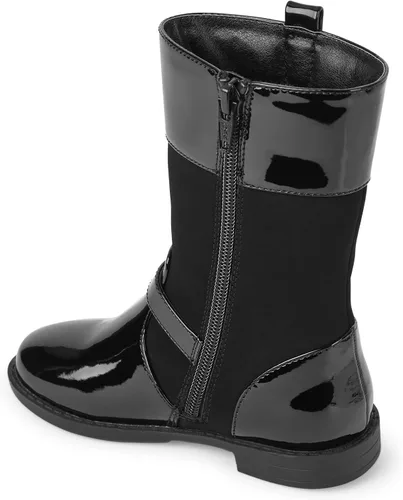 Vista 5 de Gymboree Botas altas de piel sintética para niñas y niños pequeños a media pantorrilla