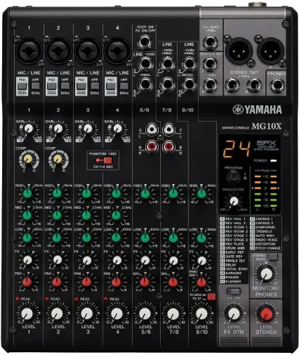 Vista 21 de Mezclador estéreo compacto de 6 entradas Yamaha MG06