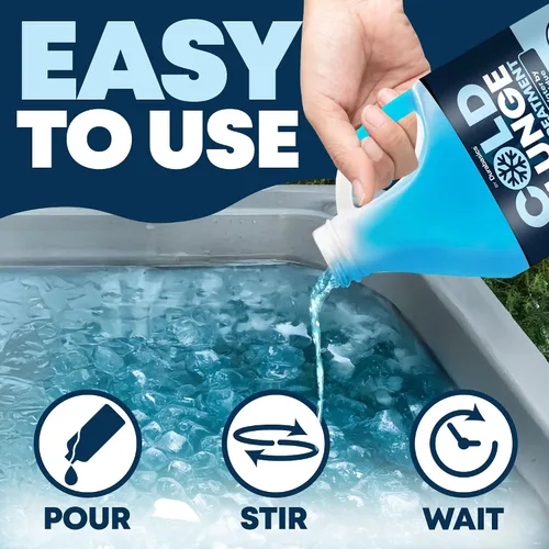 Vista 7 de Durabasics Tratamiento de agua fría 3 en 1 y limpiador de baño de hielo